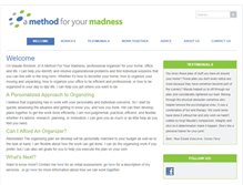 Tablet Screenshot of methodforyourmadness.com